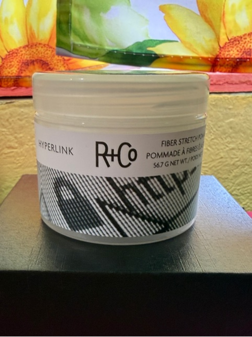 R+Co Hyperlink Fiber Stretch Pomade - White and Black